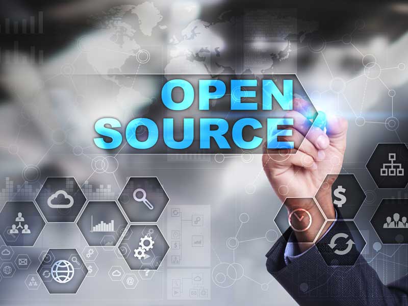 How can organisations overcome security risks when using open-source software?