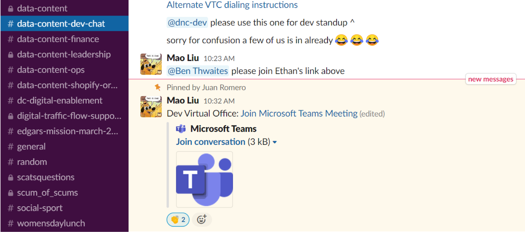 virtual office screenshot