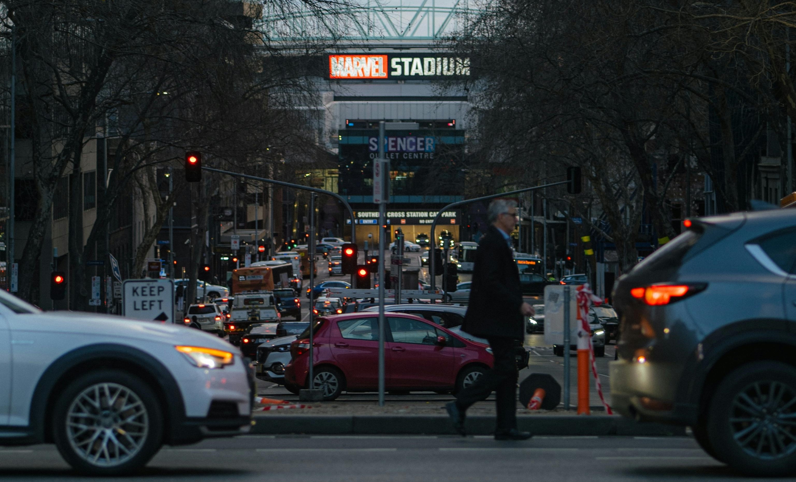 melbourne survey traffic